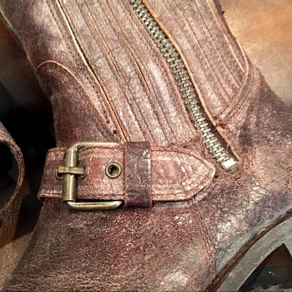Sendra Tall Distressed Motorcycle Boot 9 - Picture 8 of 8
